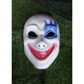 PALYAÇO MASKE KIRMIZI MAVİLİ HALLOWEN