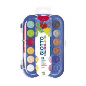 GIOTTO WATERCOLORS 23 MM 24 LÜ