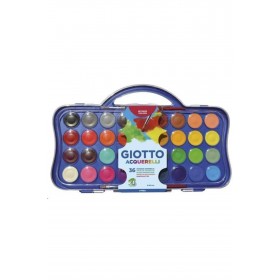 GIOTTO WATERCOLORS 30MM 36 LI