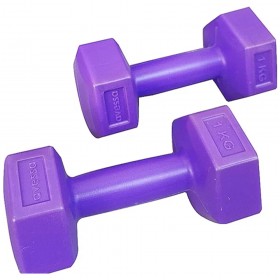 1 Kg Plastik Dumbell Set