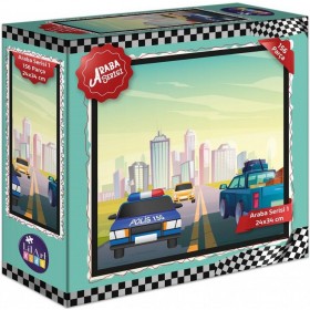 Lilart Araba Serisi 1 Puzzle  - 154 Parça 33x48 Cm