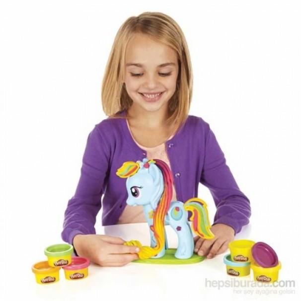 Play-doh Rainbow Dash Saç Stüdyosu