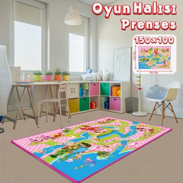 Akar Oyuncak Oyun Halısı Prenses 150 X 100 Cm