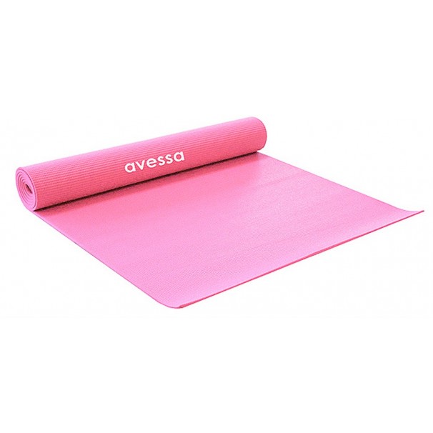 6 Mm Pvc Pilates Minderi Yoga Mat Pembe