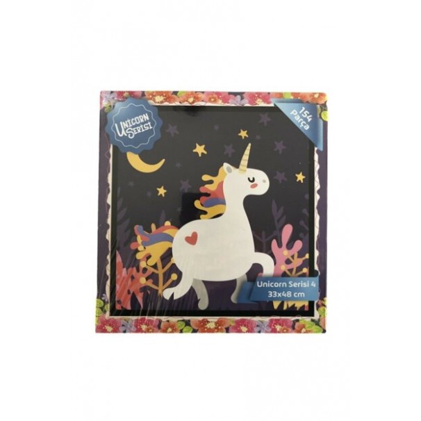 Unicorn Serisi 154 Parça Puzzle Seri 4