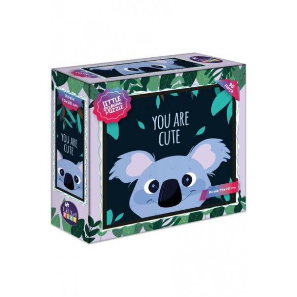 Lilart Puzzle Koala 96 Parça-19x28 Cm