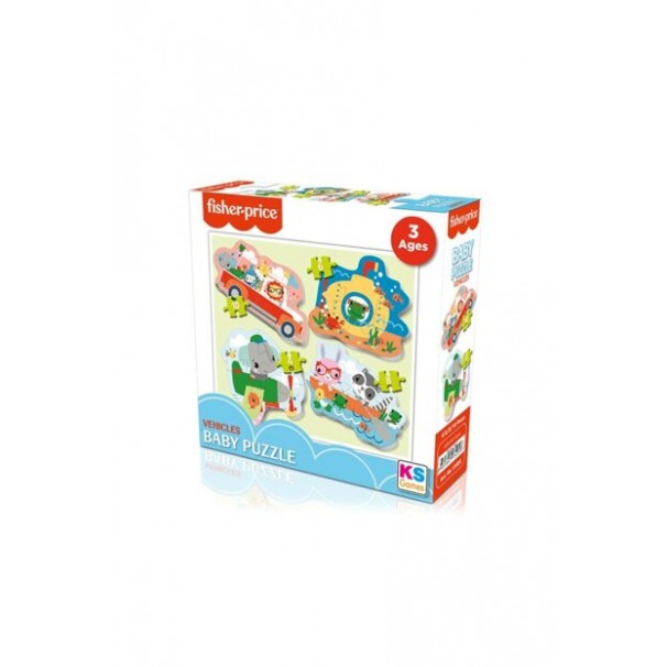 Fisher Price Baby Puzzle Vehicles