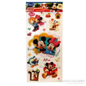 Vardem Disney Karakterleri Kabartmali Sticker Seti