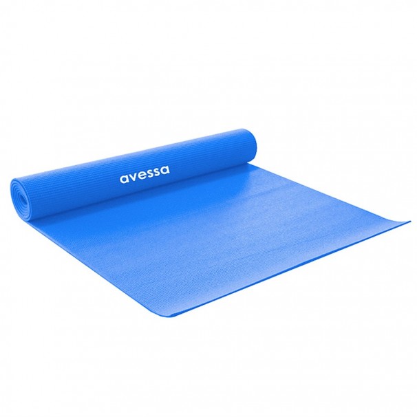 6 Mm Pvc Pilates Minderi Yoga Mat Mavi