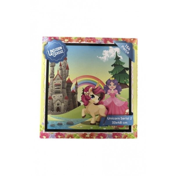 Unicorn Serisi 154 Parça Puzzle Seri 2