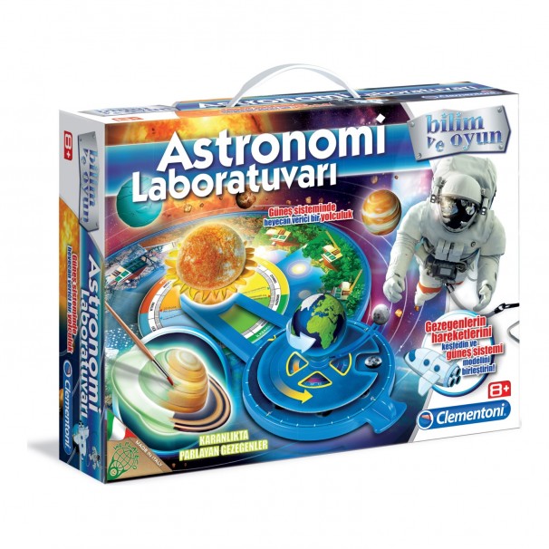 Clementoni Astronomi Laboratuvarı Deney Seti +8 Yaş