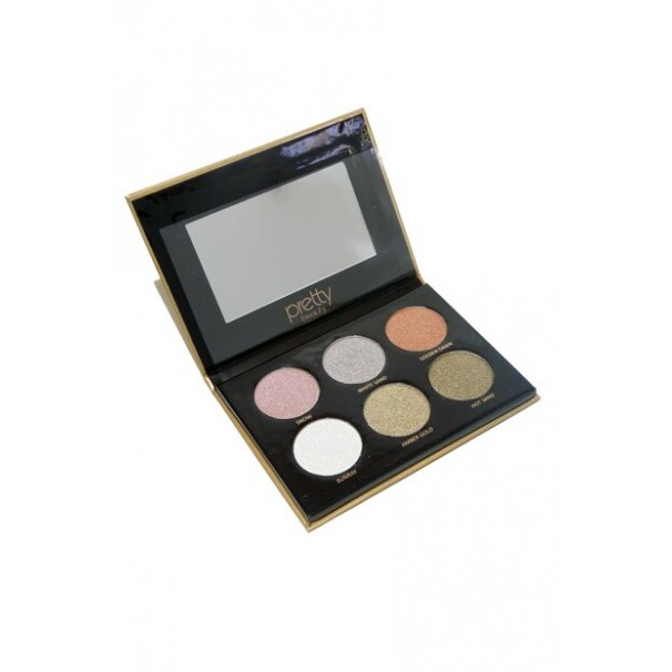 6lı Metalik Aydınlatıcı Pudra - Glow Kit Pb-74 8697406104115