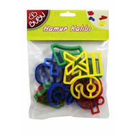 Oyun Hamuru Kalıbı 15 Parça 00046