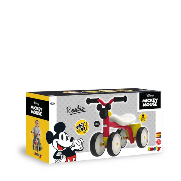 Smoby Mickey Rookie 4 Tekerlekli Bingit Bisiklet