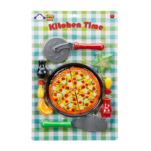 Yiyecek Pizza Set 15 Parça Küçük