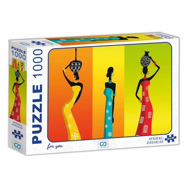 Ca Games Afrikalı Kadınlar Puzzle 1000 Parça