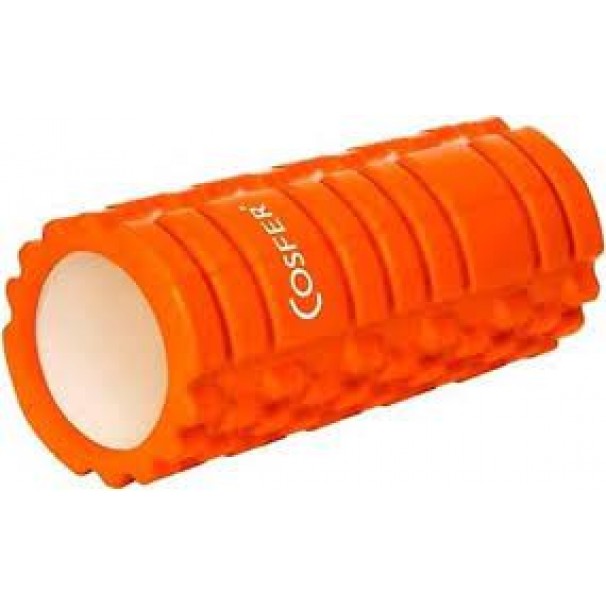 COSFER Foam Roller Kısa Turuncu 14*33 Cm