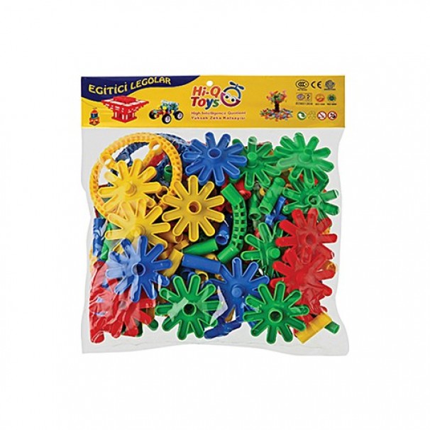 Hi-q Toys Tasarım Lego (poşetli) 125 Parça