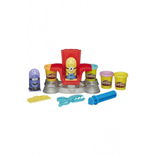 Hasbro B0495 Playdoh Minnion Saç Tasarım Set-4 /