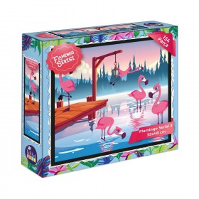 Lilart Flamingo Serisi 3 Puzzle 154 Parça 33x48 Cm