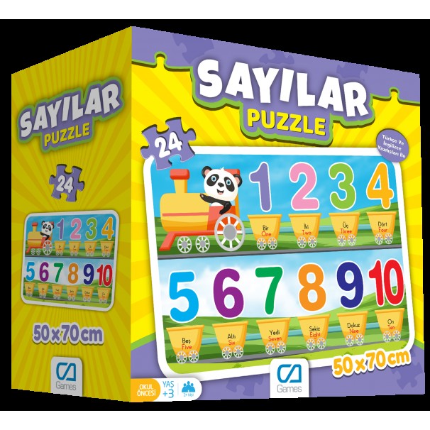 Ca Games Sayılar Yer Puzzle